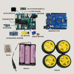 Multi Functional Robot Building Kit for Arduino | STEM Educational Kit | Metal Chassis